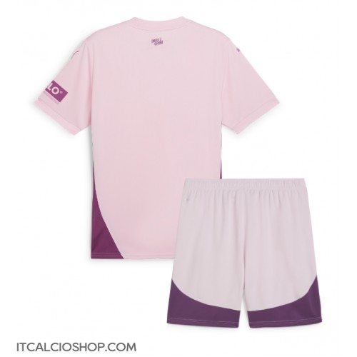 Girona Terza Maglia Bambino 2024-25 Manica Corta (+ Pantaloni corti)
